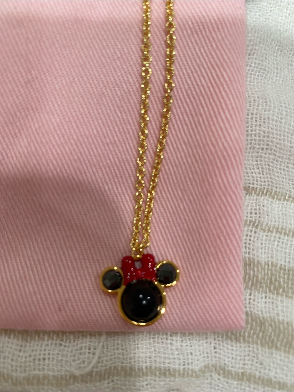 Kate Spade Minnie Mouse Earrings and Necklace - Picture 8 of 9